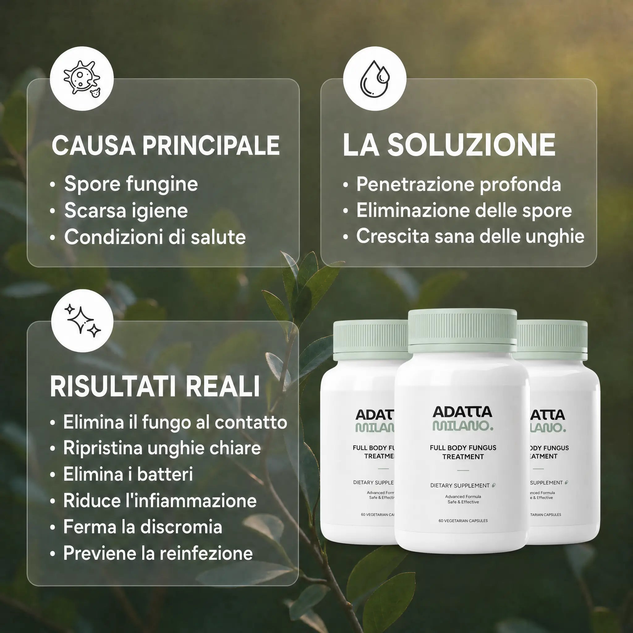 Trattamento Antifungino per Tutto il Corpo